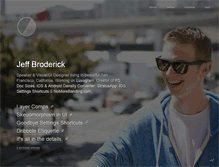 Tablet Screenshot of brdrck.me